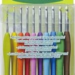 Ganchos Ergonómicos para tejer crochet marca Amour Clover