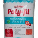 Relleno de fibra premium, marca Fairfield Poly Fil con 32 onzas
