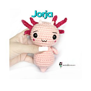 Jorja la Ajolote Patrón Amigurumi PDF