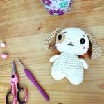 amigurumi pattern dog 1072