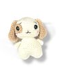 perro amigurumi sobre fondo blanco FurEver Cute colección completa de amigurumis fáciles en PDF