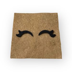 Ojitos de Fieltro 2 Pestañas