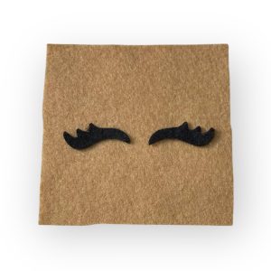 Ojitos de Fieltro 3 Pestañas