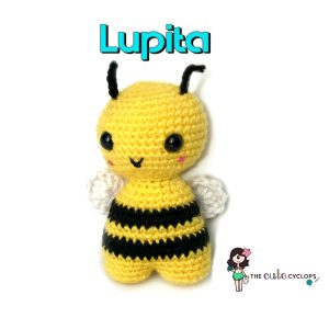 Patrón amigurumi de abeja en PDF