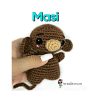 patrón amigurumi de chango amigurumi pattern monkey 772