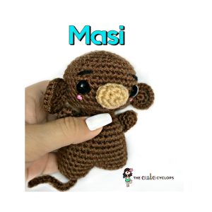 Masi el Chango: Patrón de Amigurumi en PDF Fácil y Rápido