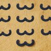 Boquita kawaii en fieltro negro para amigurumis sonrisa w 10pz72