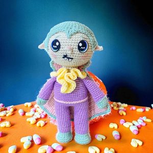 Vladkie el vampiro kawaii – Patrón amigurumi PDF