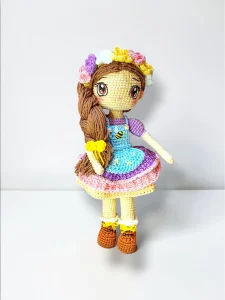 Patron amigurumi: Princesa Aurelia a crochet pdf