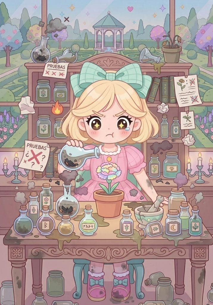 Lumi Éclair amigurumi con estilo fantasía kawaii